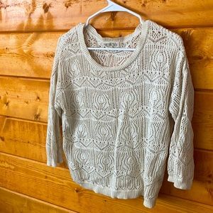 Pink Rose M knit sweater